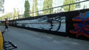 Street Art unter der Donnersberger Brücke - München - Impression 1 von 16