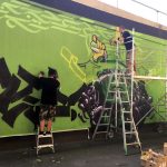 Street Art unter der Donnersberger Brücke - Work in Progress - Bild 1 - 4