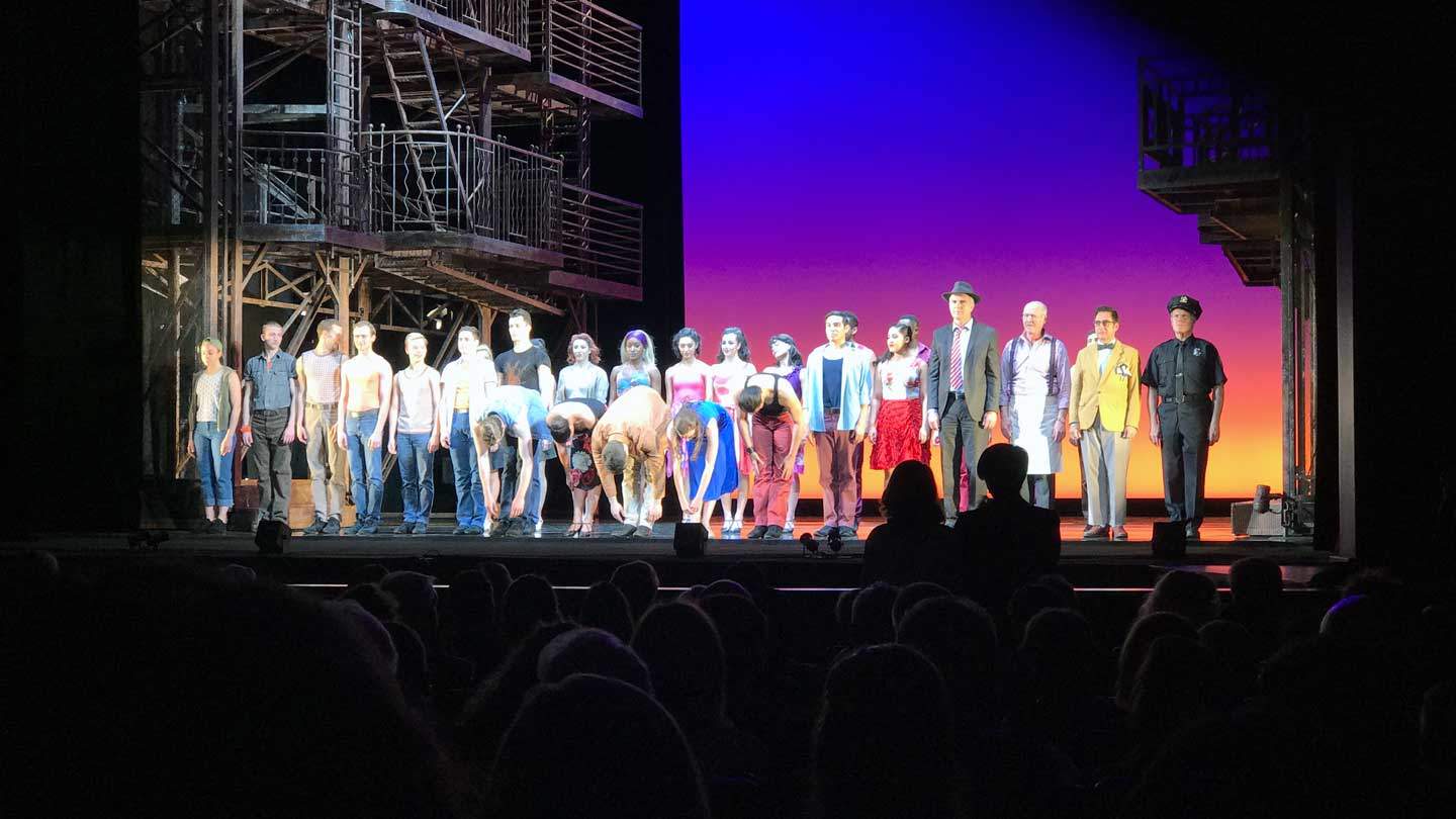 West Side Story - Deutsches Theater München - Gesamtes Ensemble